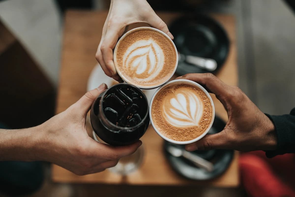 Coffee being poured