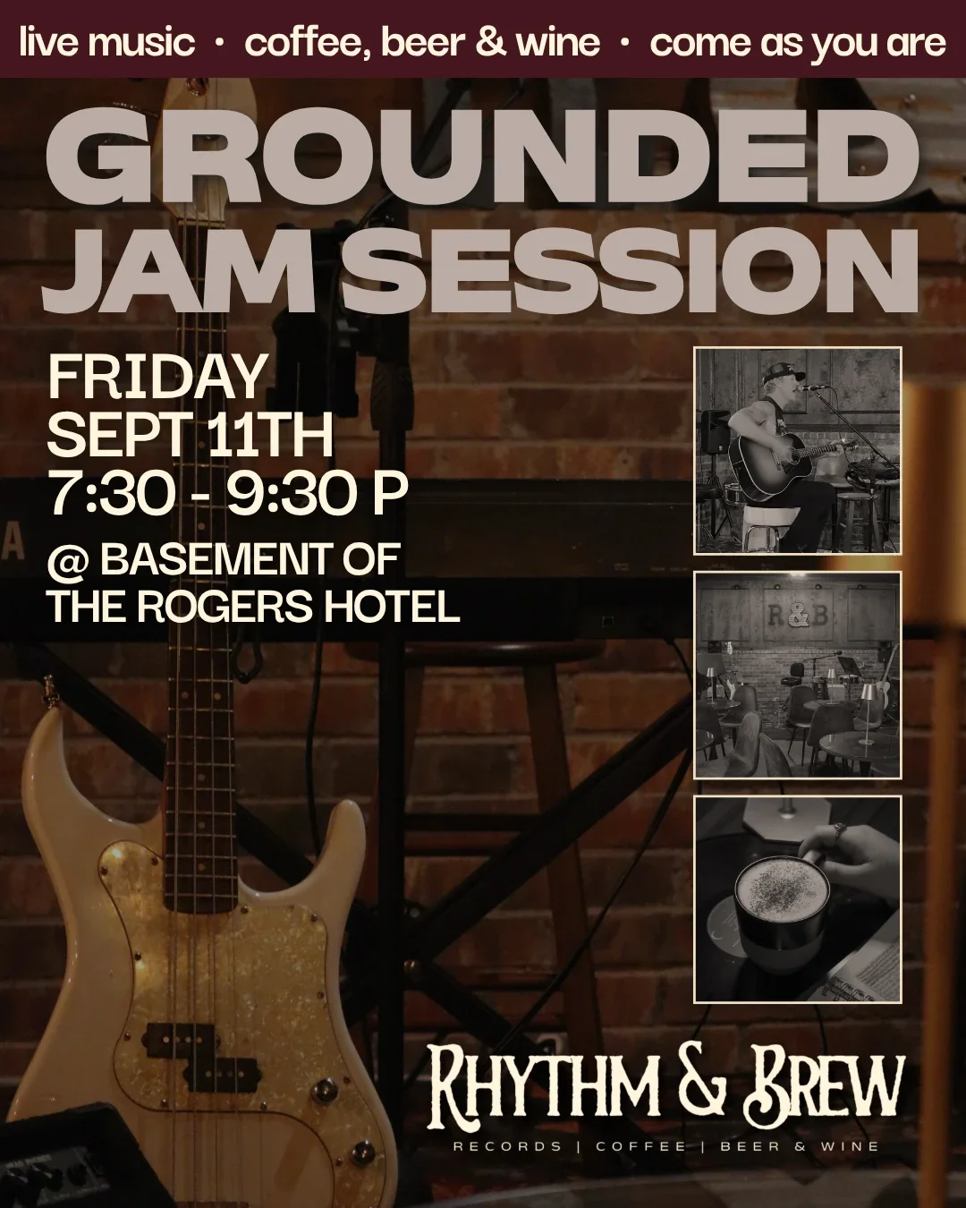 Grounded Jam Session flyer