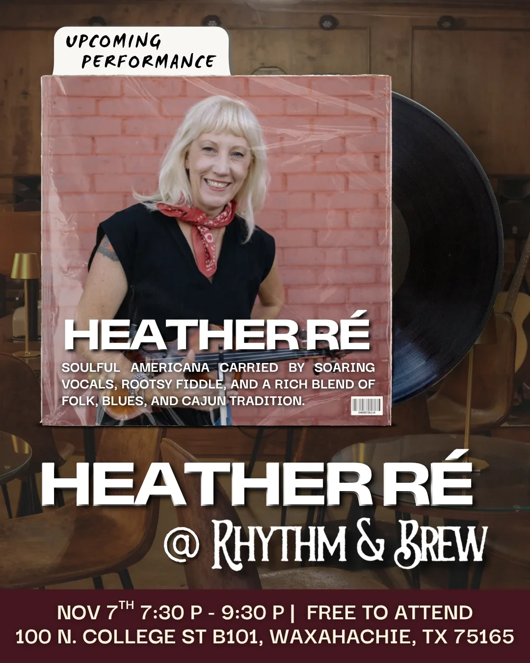 Heather Ré flyer