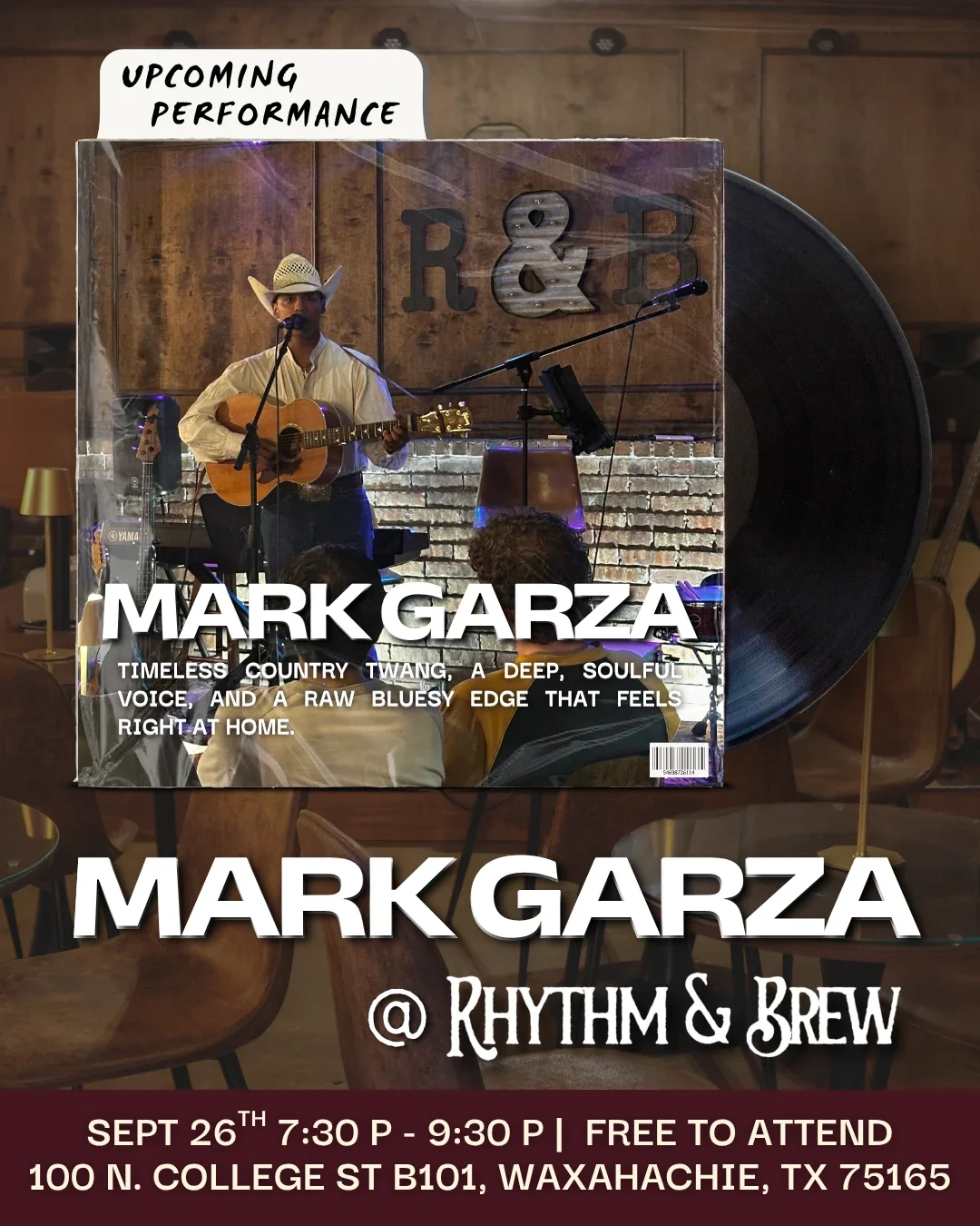 Mark Garza flyer