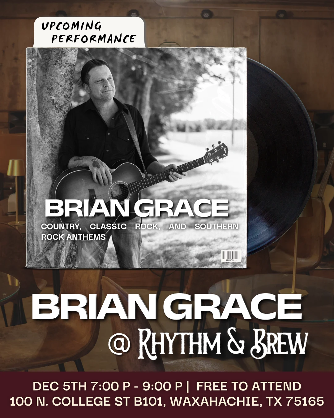 Brian Grace flyer